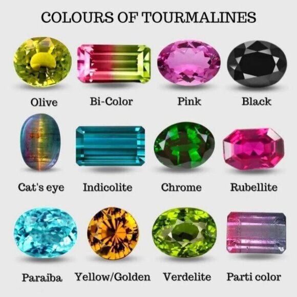 Bi-Color Tourmaline ✦ Sterling Silver Pendant ✦ Victorian Oval Pink & Yellow NWT - Picture 13 of 16